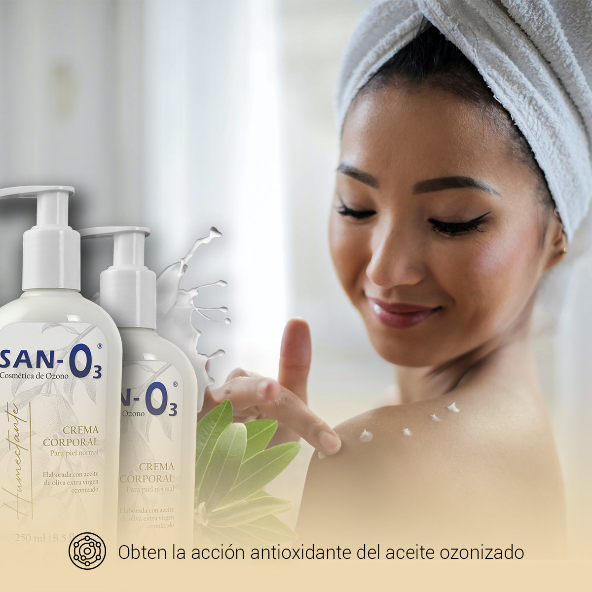 Crema Corporal con Ozono