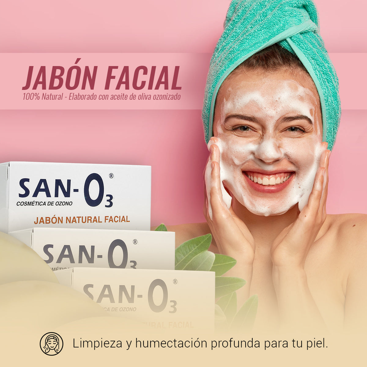 Jabón Facial Ozonizado