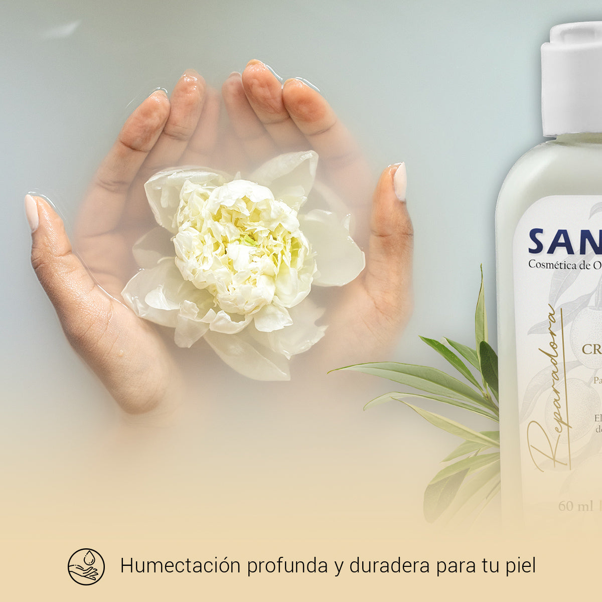 Crema Reparadora para Manos con Ozono - 60 ml