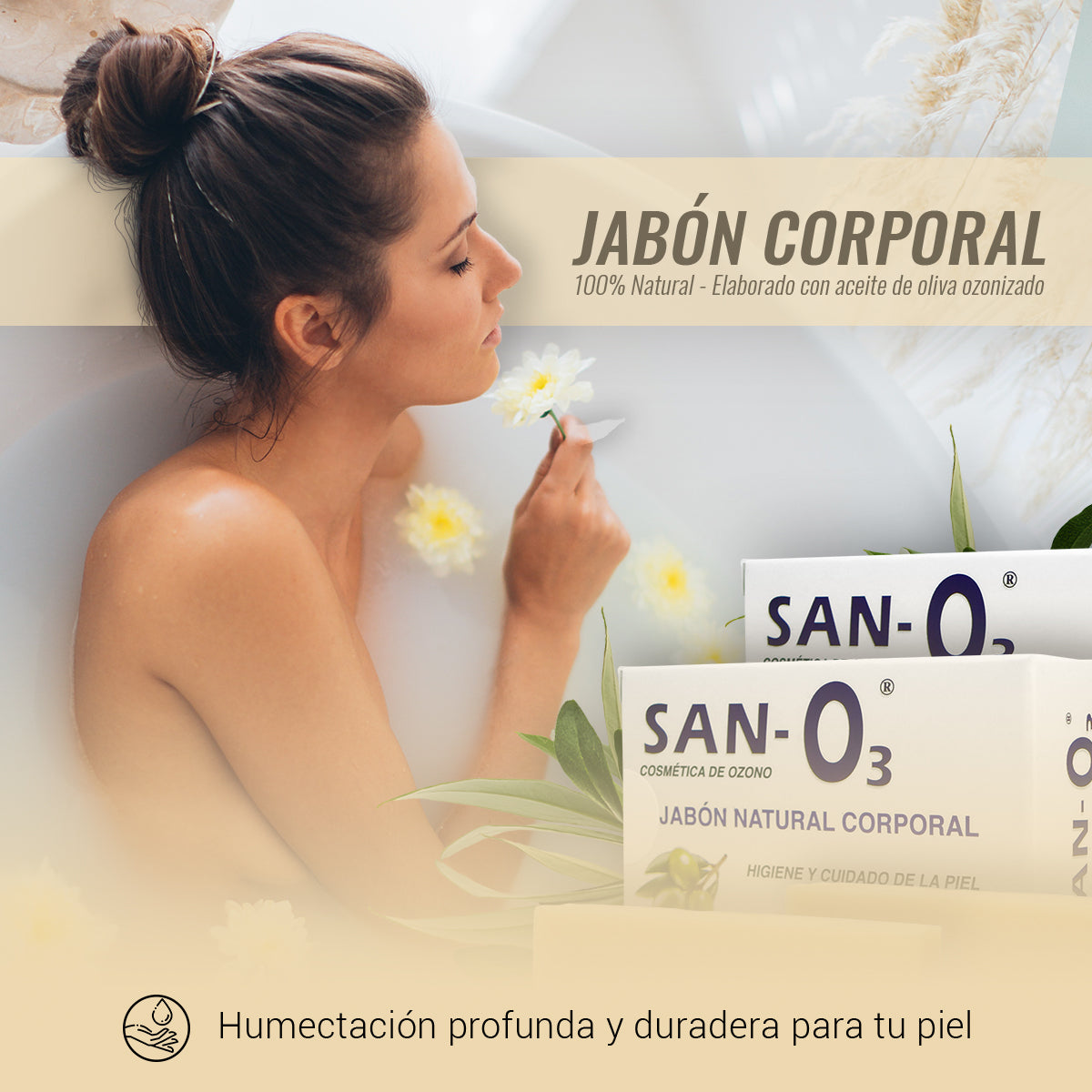Jabón Corporal Ozonizado