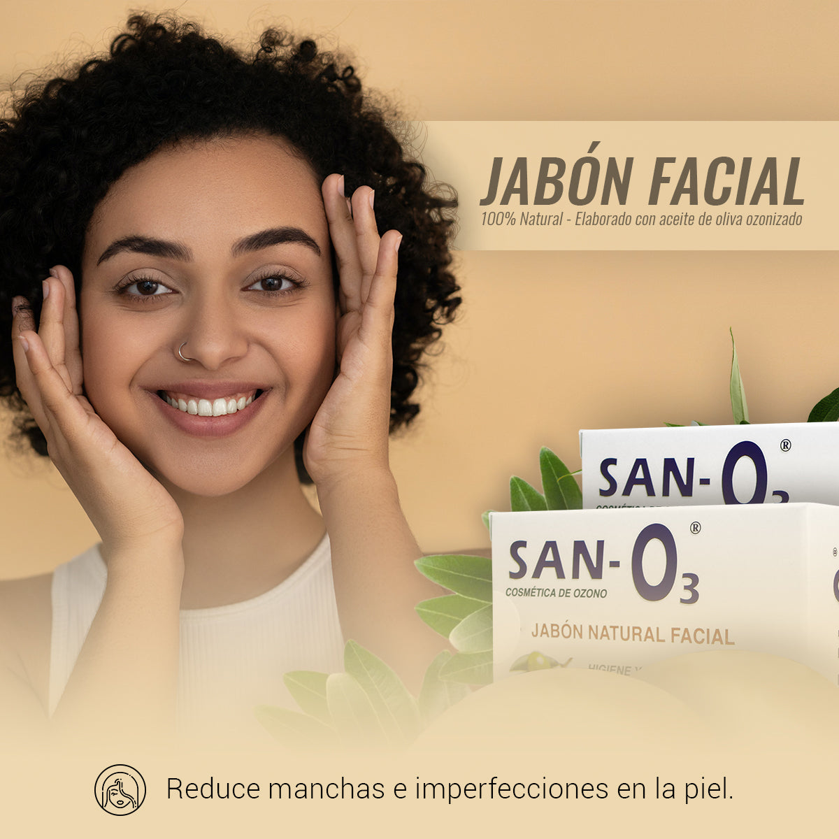 Jabón Facial Ozonizado
