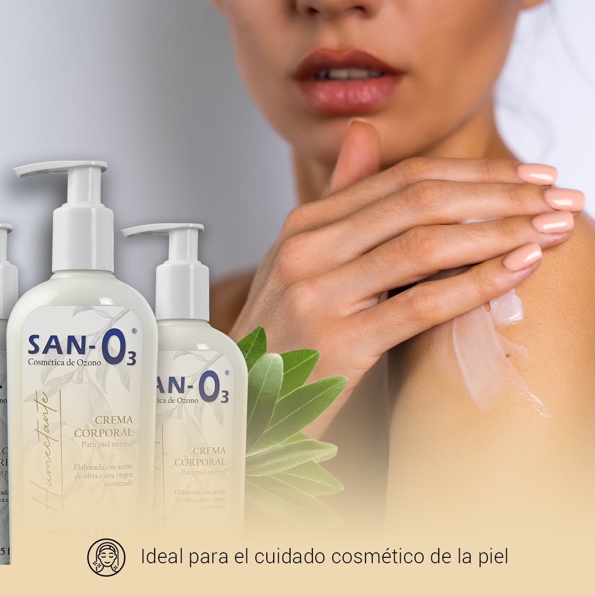 Crema Corporal con Ozono